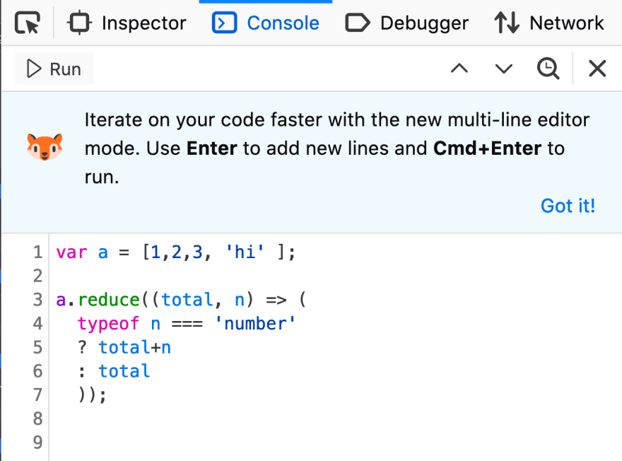 Firefox 的多行编辑器