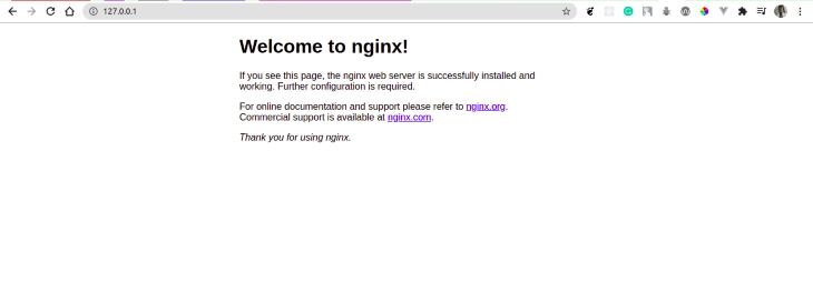 欢迎来到 Nginx 页面