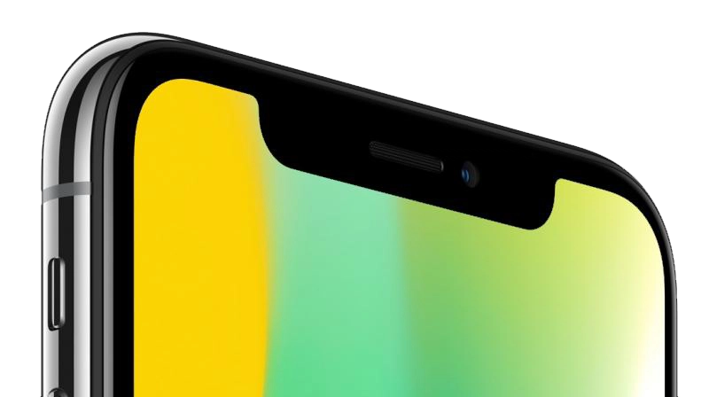 有缺口的iPhone