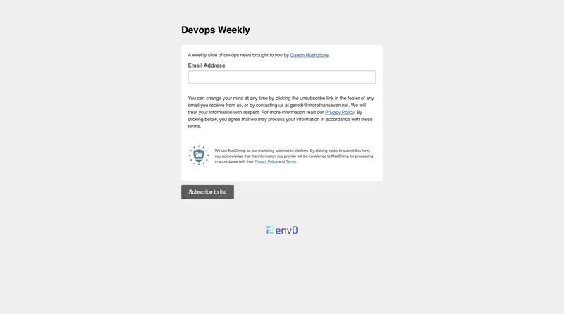 DevOps每周截图