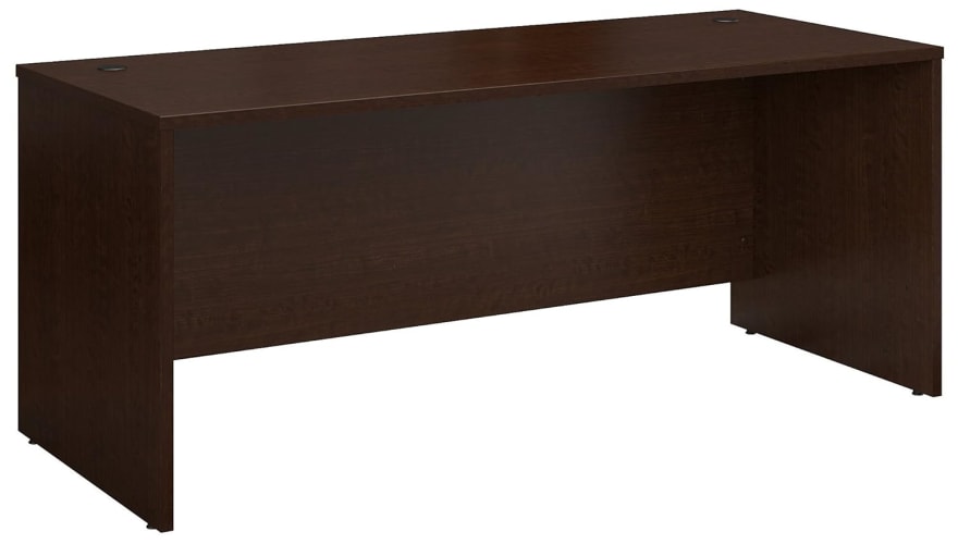 Bush Business Furniture C 系列 72W x 30D 摩卡樱桃色办公桌