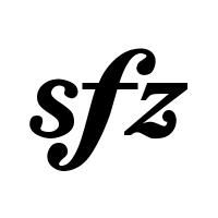 音乐符号 sforzando 的图片，大致翻译为