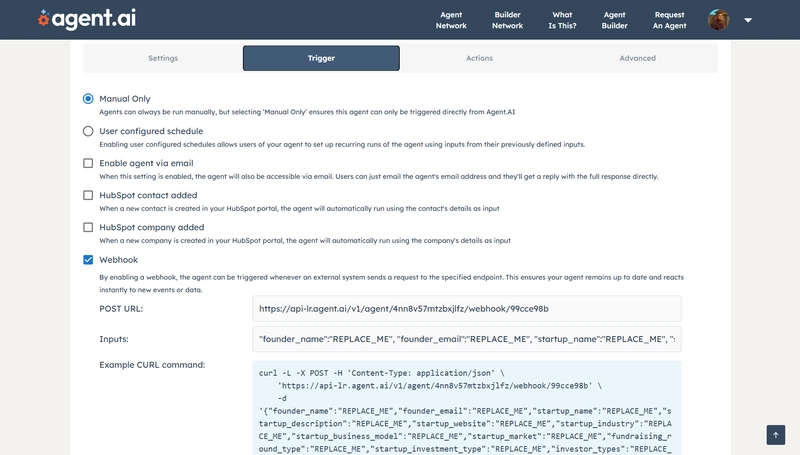 Webhook 集成