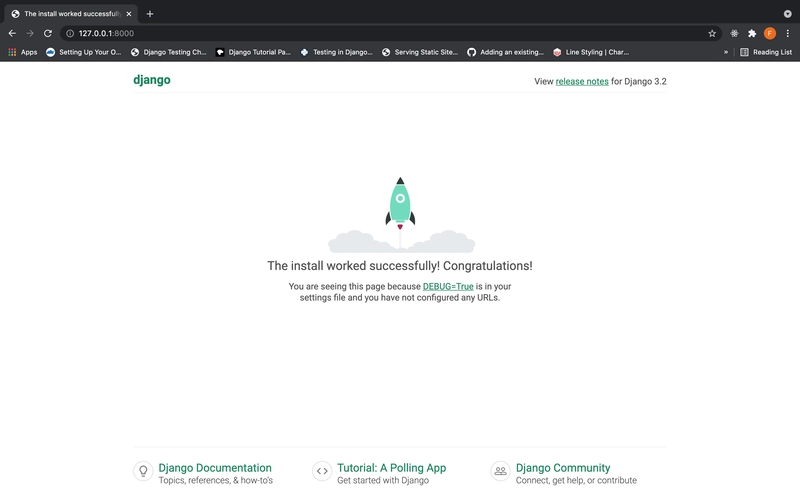 Django 默认页面