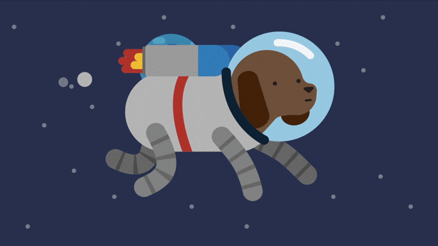 狗狗宇航员在太空失踪