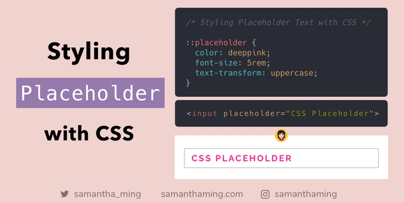 SamanthaMing.com 的代码小贴士