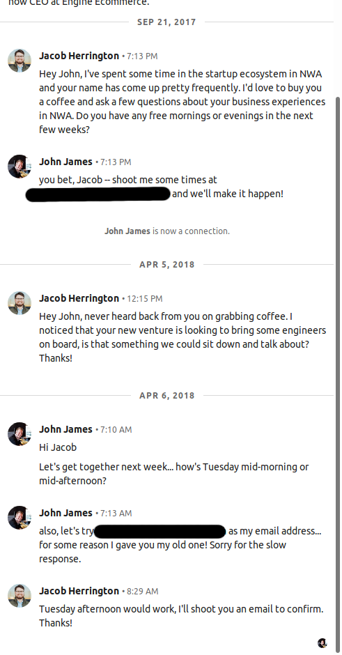 致 Engine 首席执行官 John 的留言