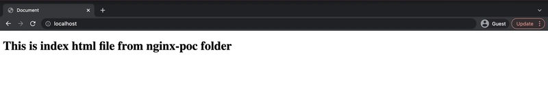 Nginx 从不同位置提供 HTML