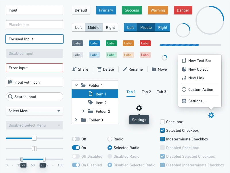 Palantir 的 Blueprint 组件库