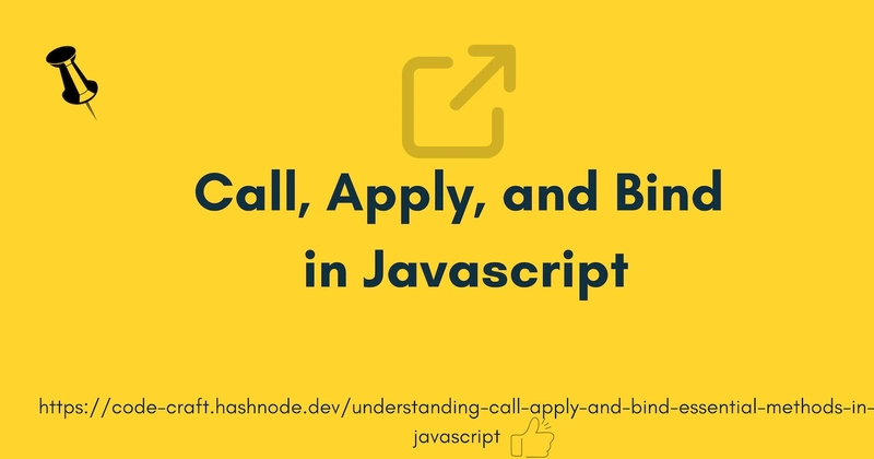 理解 Call、Apply 和 Bind：JavaScript 中的基本方法<br>
