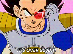 超过 9000 了!!!