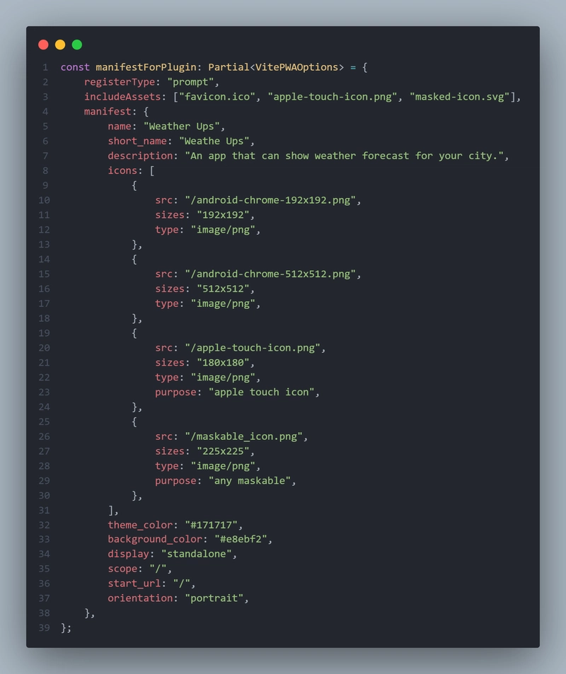 manifestForPlugin