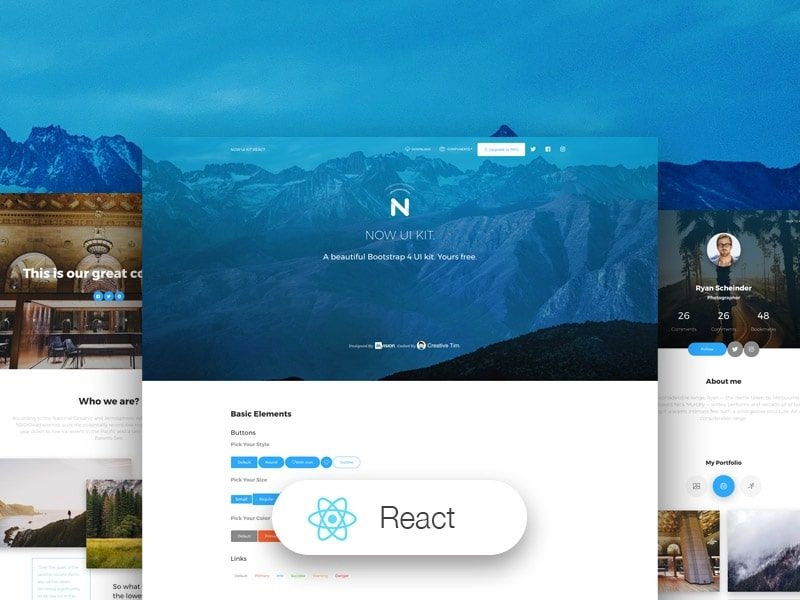 免费的 React UI Kit - 现在是 UI Kit React。