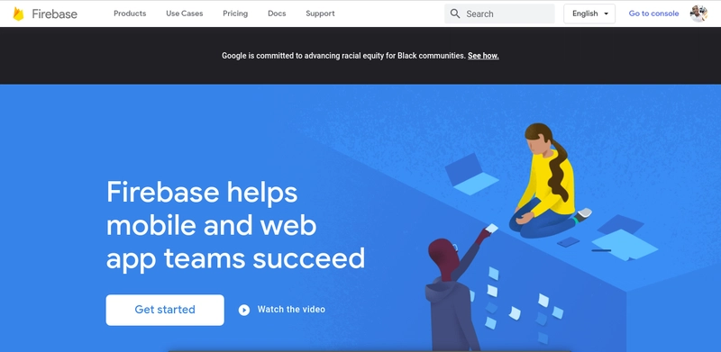 Firebase 页面