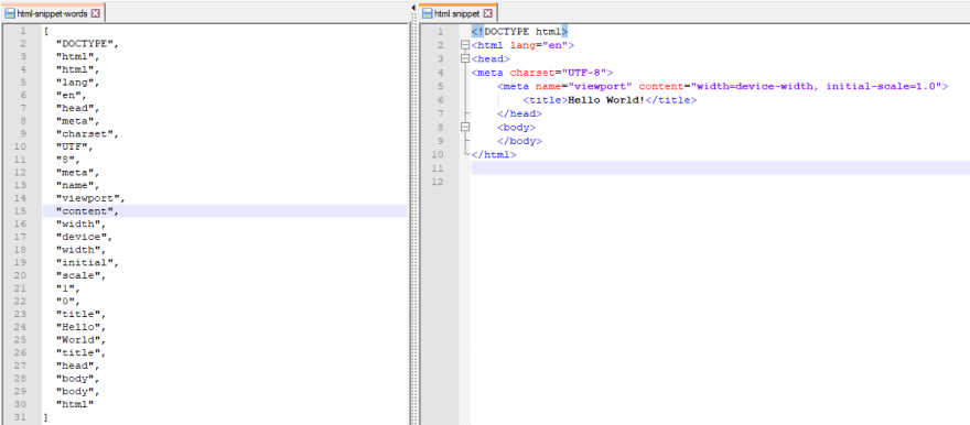 HTML 代码片段的字数统计