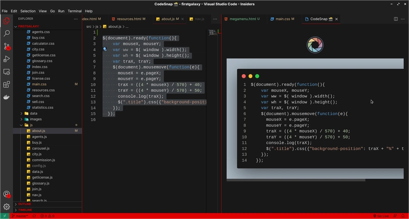 Codesnap