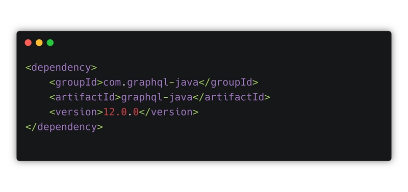 添加 GraphQL Java 依赖项