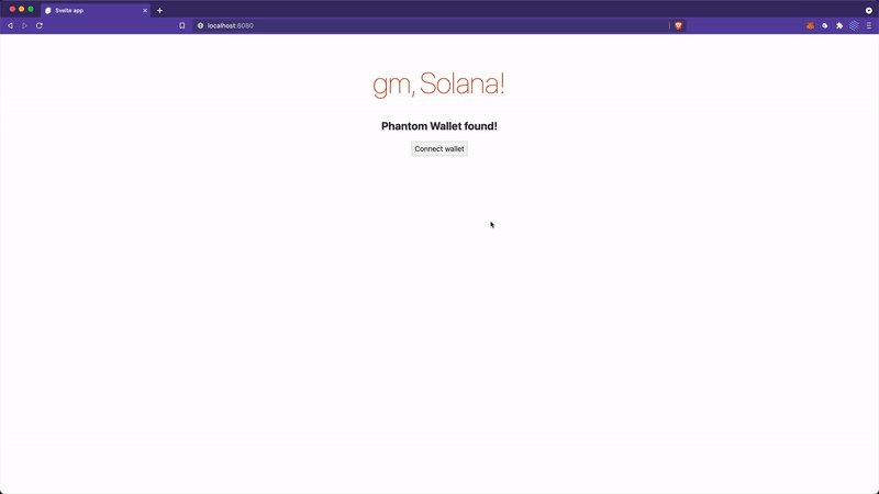 我们的应用程序预览