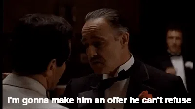 给他一个他无法拒绝的提议——教父