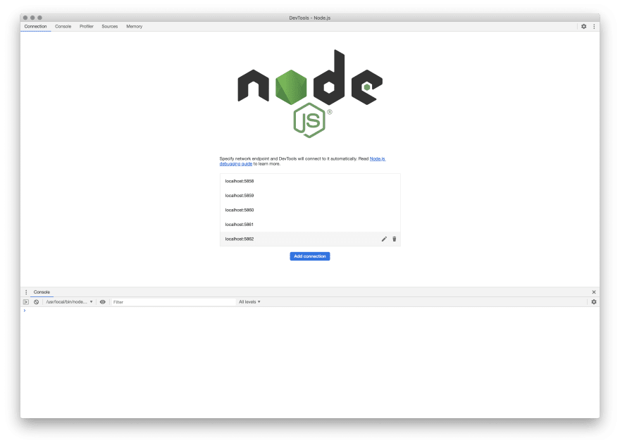 DevTools 连接