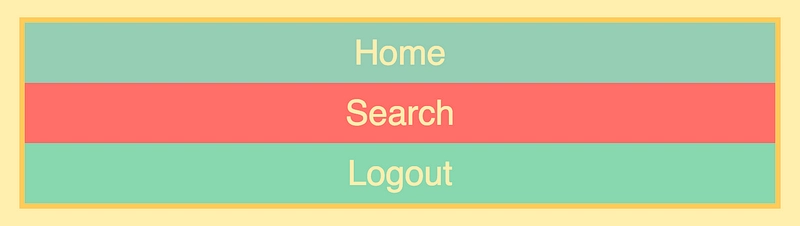 我添加了一些样式，但这与 Flexbox 无关。