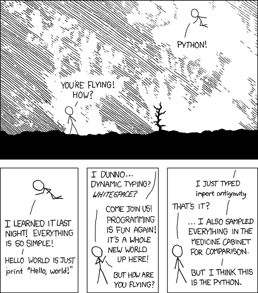 XKCD：Python