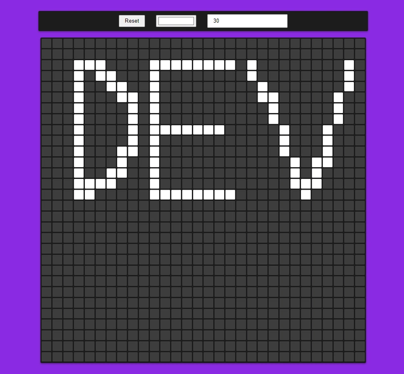 JavaScript 像素艺术生成器