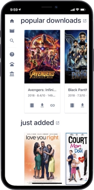 Cinepotato 已添加到 iPhone X 的主屏幕