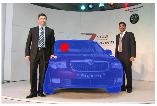 从OCR纸张中分割汽车