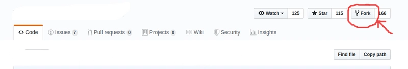fork 该仓库
