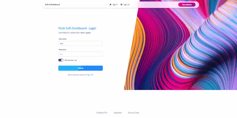 Jinja 模板 - 软 UI 仪表板，开源 Bootstrap 5 设计。