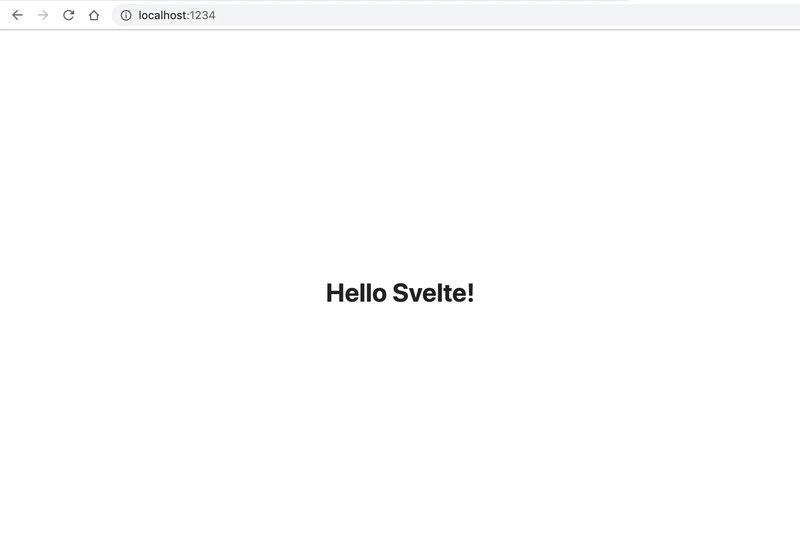 你好 Svelte