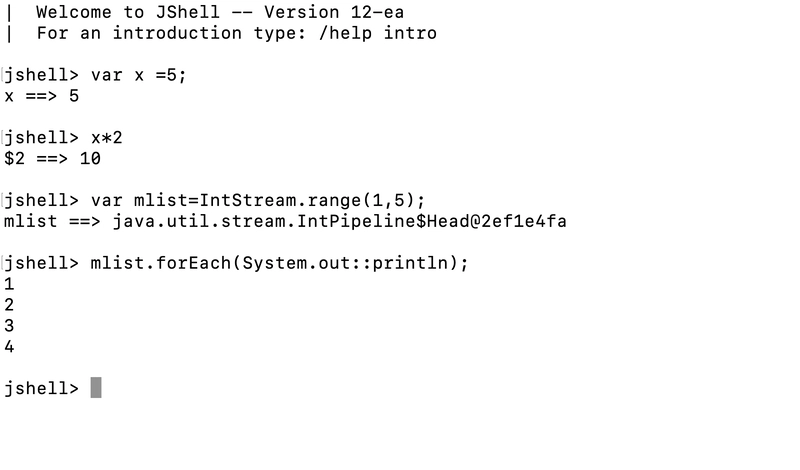 JShell
