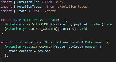 TypeScript 抱怨未实现的契约