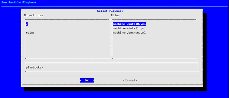 运行 Ansible Playbook 的屏幕截图