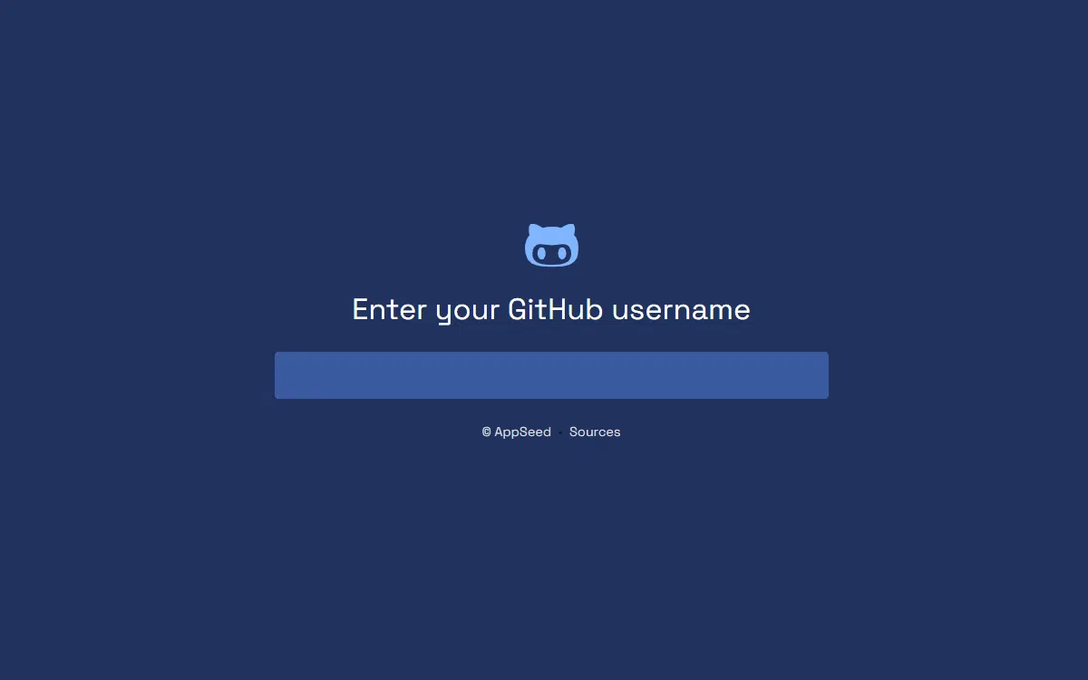 GitHub API 和 Tremor - AppSeed 提供的开源示例。