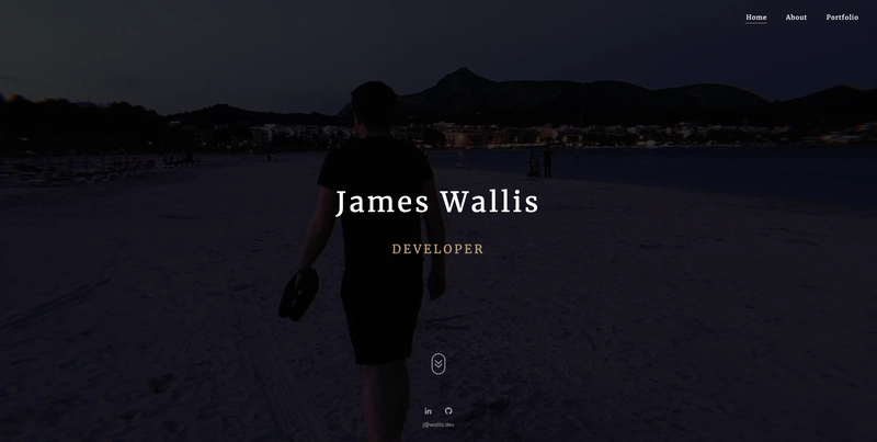 旧的 wallis.dev 主页