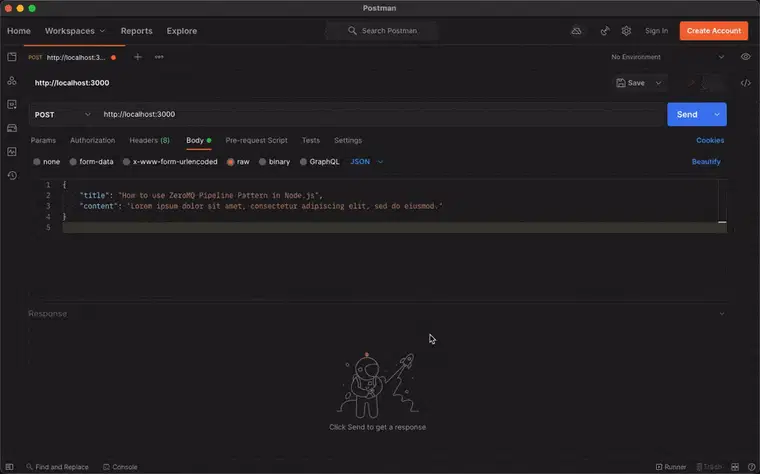 测试 API