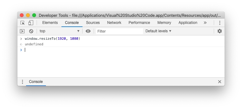 Chrome 开发者工具截图