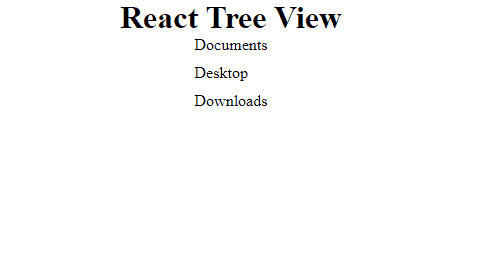 React Tree 组件