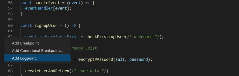 vscode 日志点图像