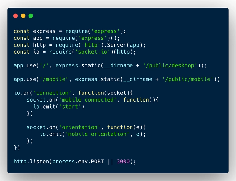 Express.js 服务器