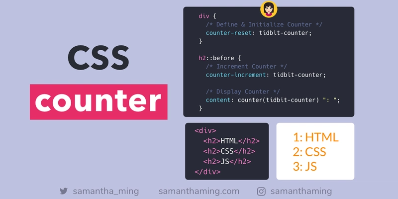 SamanthaMing.com 的代码小贴士