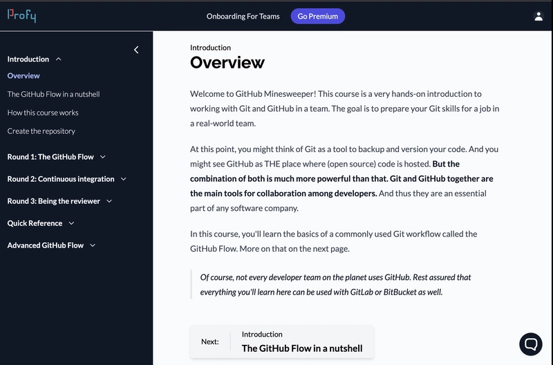 profy.dev 网站截图