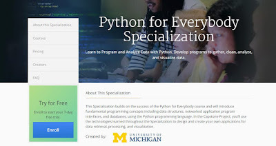 Coursera 人人适用 Python 免费课程