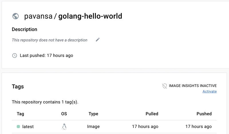 DockerHub 上的 Golang 镜像