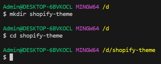 Git Bash 命令