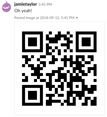 我最近在工作中分享的二维码