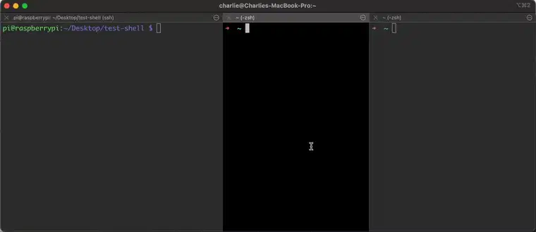 GIF 演示展示了如何在 Raspberry Pi 上运行反向 shell 并从我的笔记本电脑访问它