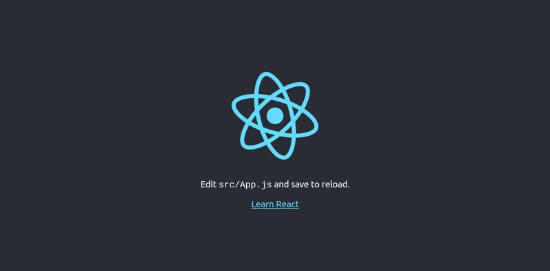 默认 React 应用